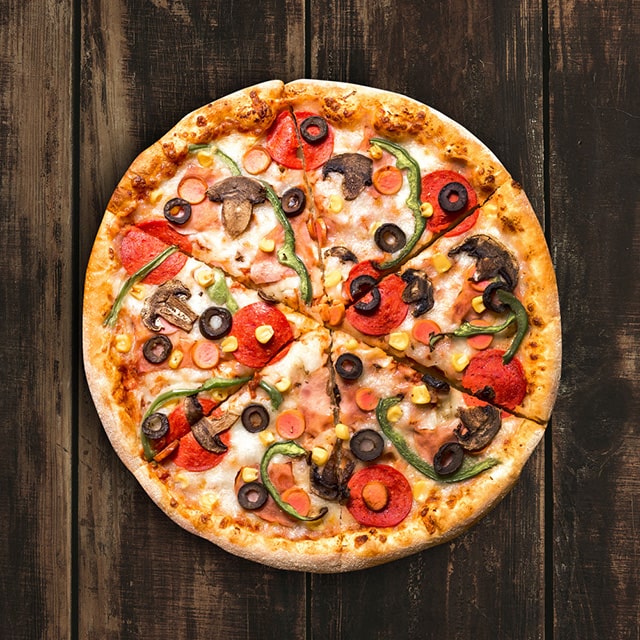 Donna Rosa kiszállítás pizza 26 cm
